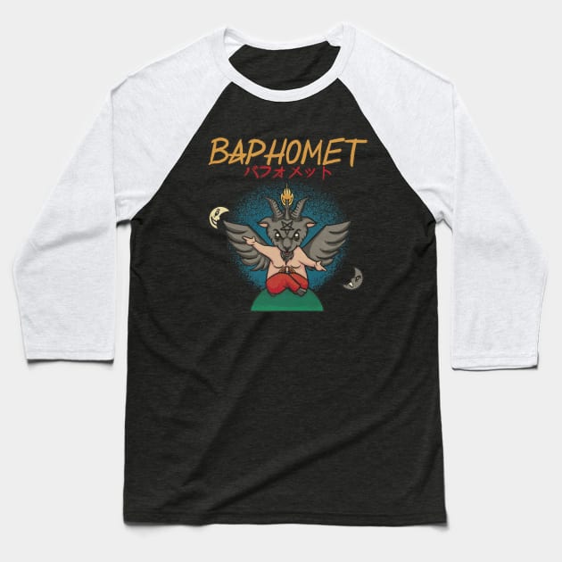 Baphomet for kids Baseball T-Shirt by SFPater